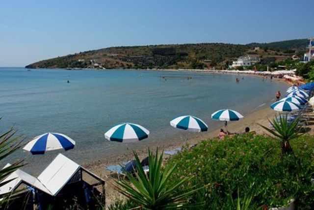 Aegina Island - Beach at Aghia Marina